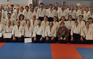 2ème stage Ligue Occitanie du 16/11/2025 à Cugnaux avec remise des diplômes BF et Dan.